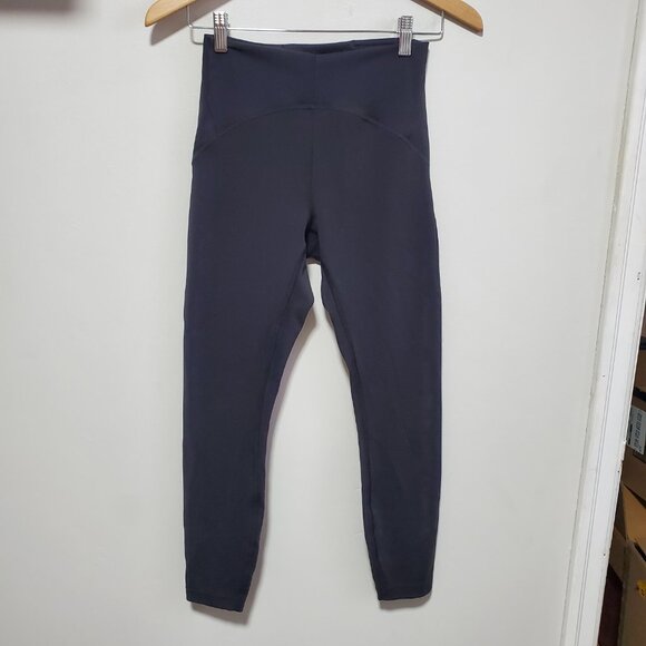 LULULEMON Instill High-Rise Tight 26" Leggings Cropped Stretch Black Women's 6 - Picture 3 of 12